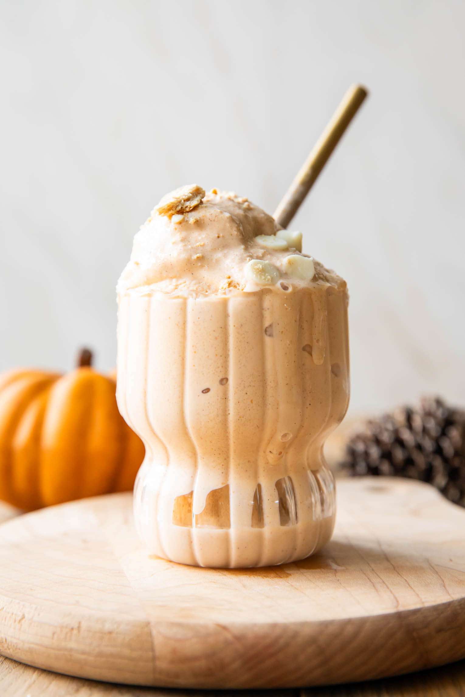 Homemade Pumpkin Ice Cream