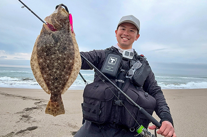 マゴチ7本！考えて釣る“ロケ成功”の2日間【宮城サーフ実釣レポート