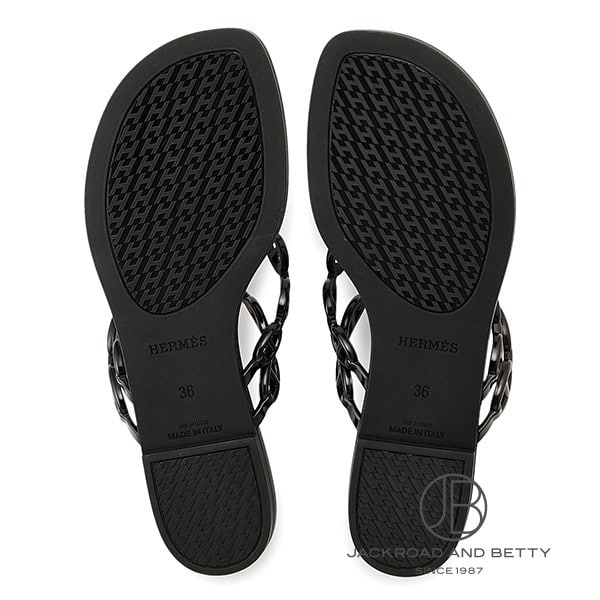 サンダル アイランド ノワール ブラック 黒 36[H241051Z] Sandals