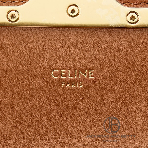 トリオンフ クロード ショルダーバッグ タン ブラウン[194142CUZ.04LU