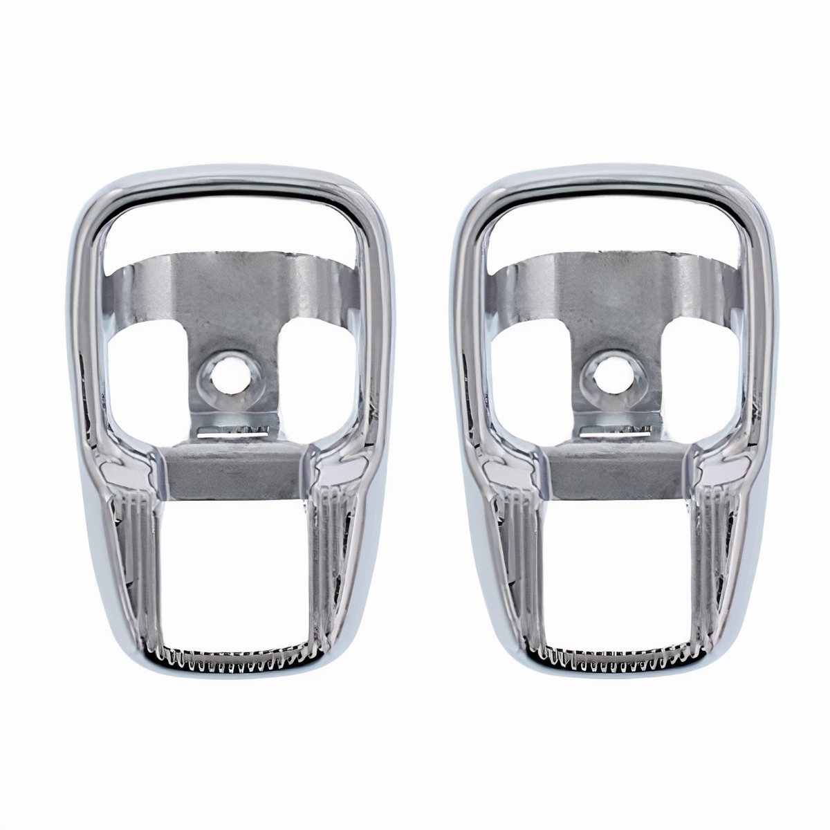 113837239BCHM - VW Door Cover Plates - Pair - Chrome Plated Metal