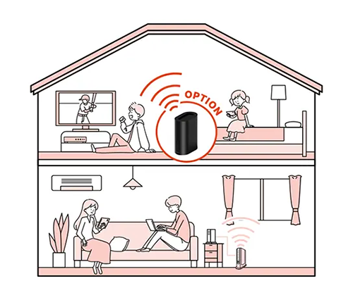 メッシュWi-Fi | Wi-Fiオプション | 光回線・インターネットなら J:COM NET