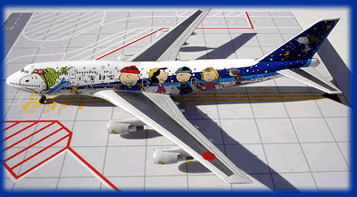 www.JetCollector.com: Flying Colors ANA Snoopy B747 1:400 Scale