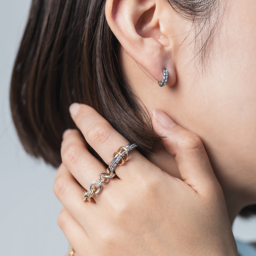 スピネリ キルコリン リミテッドストアでフープピアスが新登場