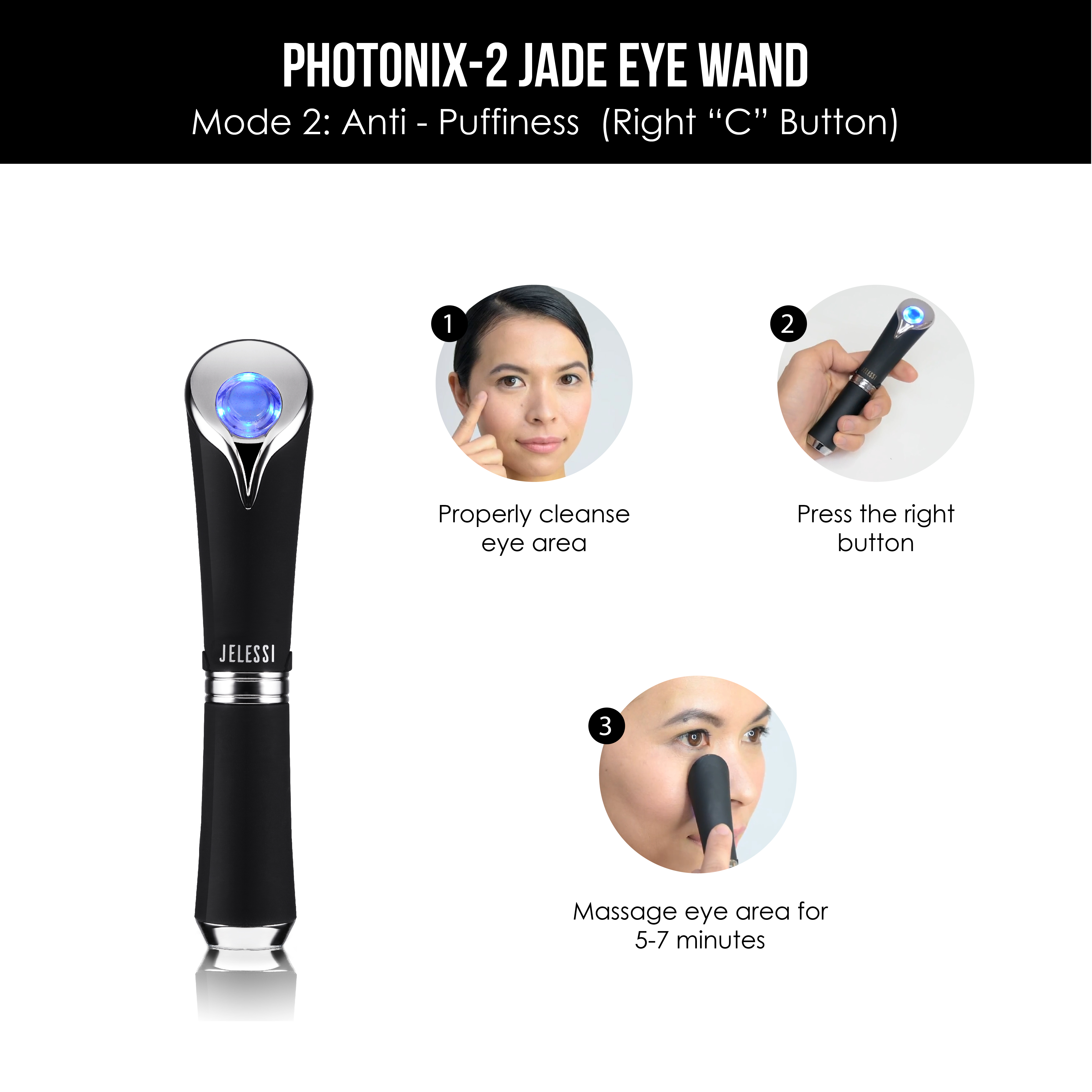 PHOTONIX-2 JADE EYE WAND - Jelessi