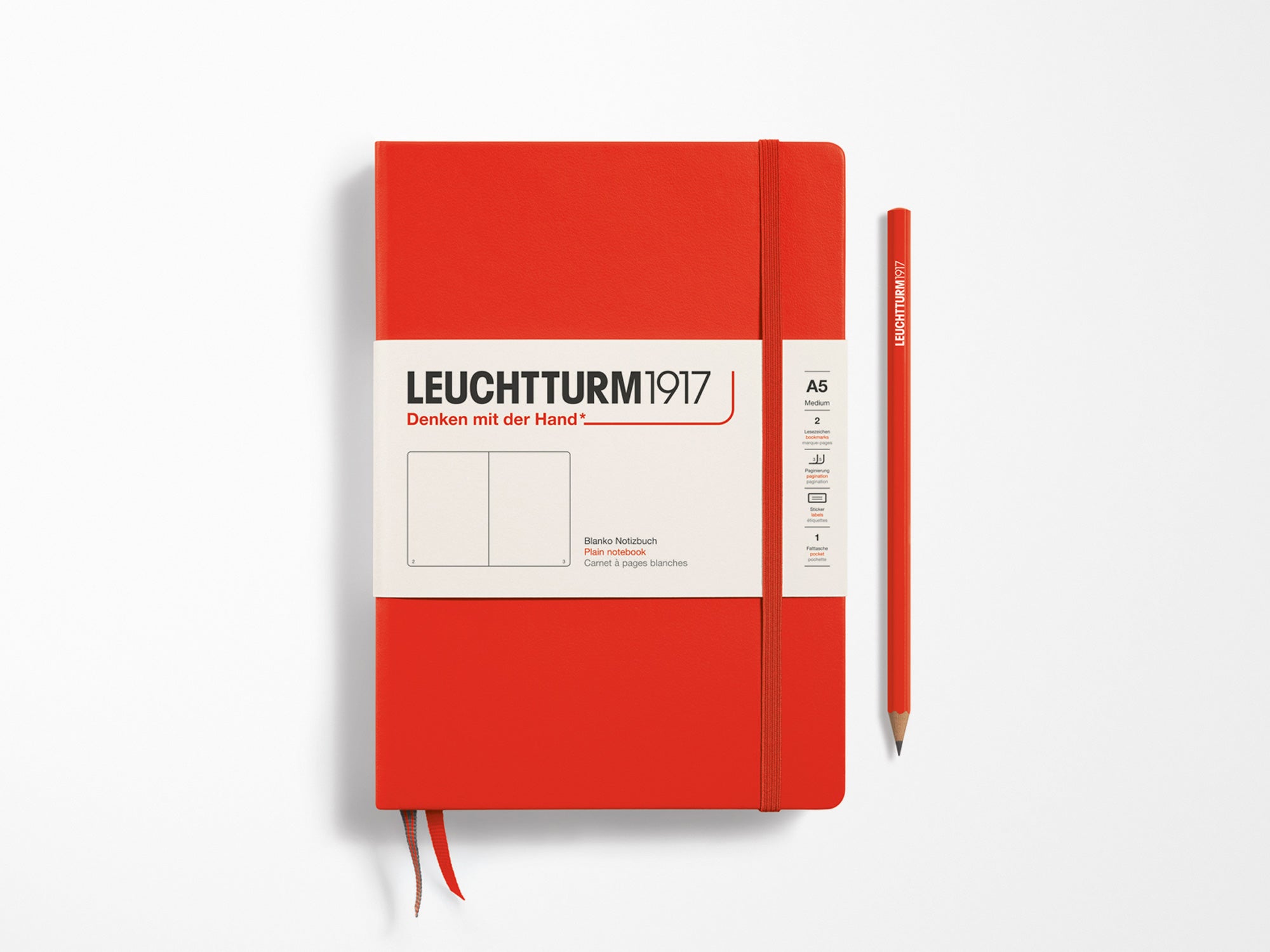 Leuchtturm 1917 Hardcover Notebook - Lobster – Jenni Bick Custom