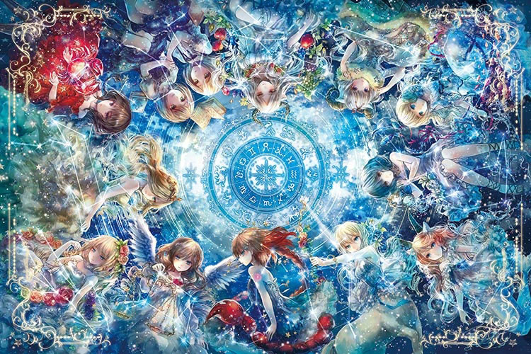 EPO-12-042 おにねこ 12星座物語 1000ピース エポック社 の商品詳細