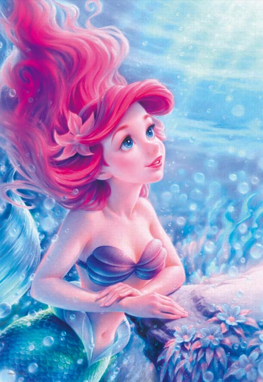 TEN-D1000-858 ディズニー 恋に憧れて・・・（アリエル） 1000ピース