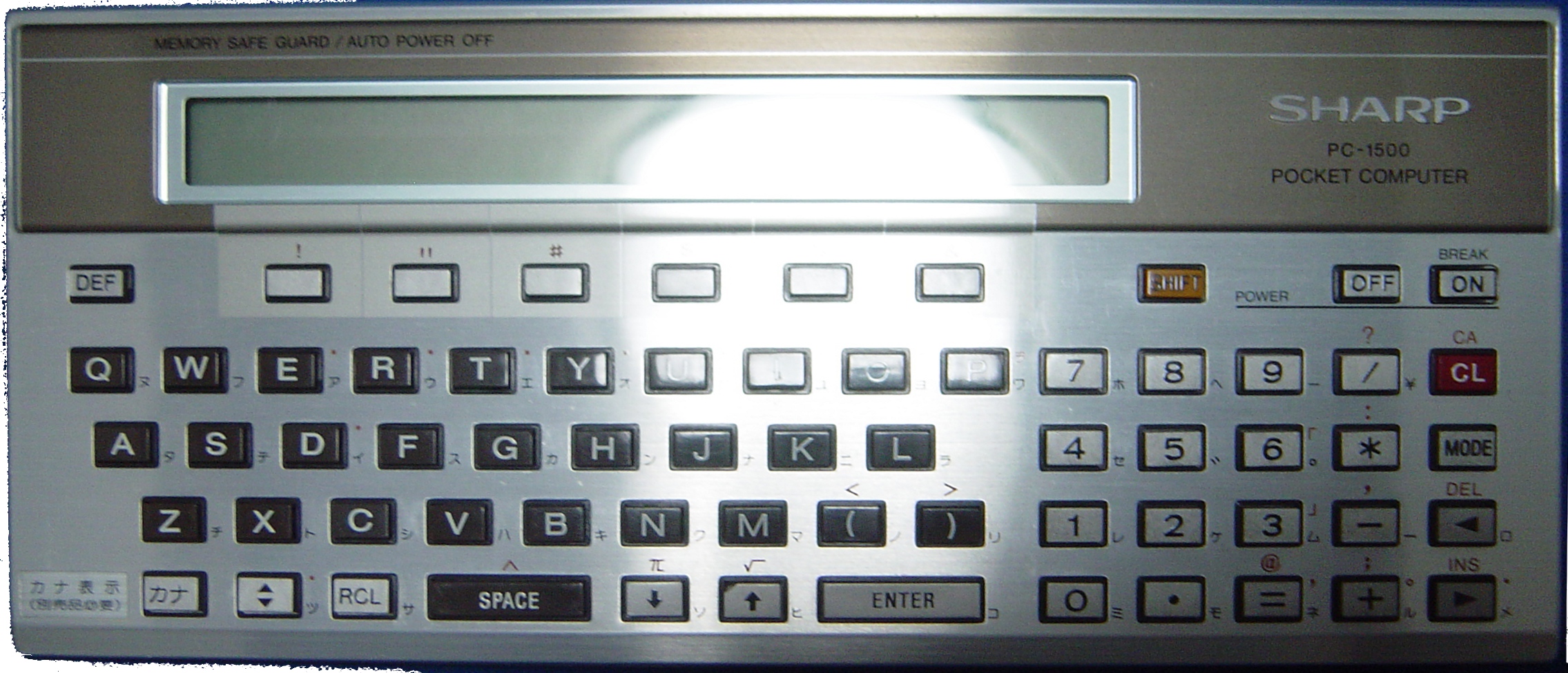 PC-1500(ポケコン・ポケットコンピュータ)のことなら「自分でドット