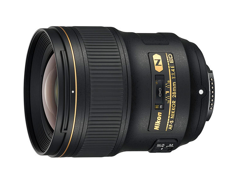 大口径広角単焦点レンズ「AF-S NIKKOR 28mm f/1.4E ED」を発売