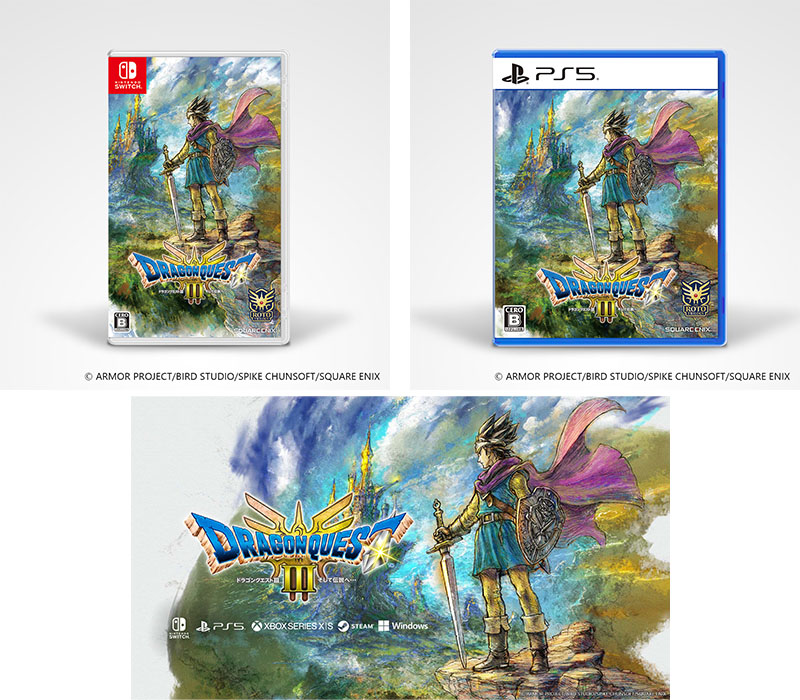 HD-2D版『ドラゴンクエストIII そして伝説へ…』11月14日発売決定＆予約