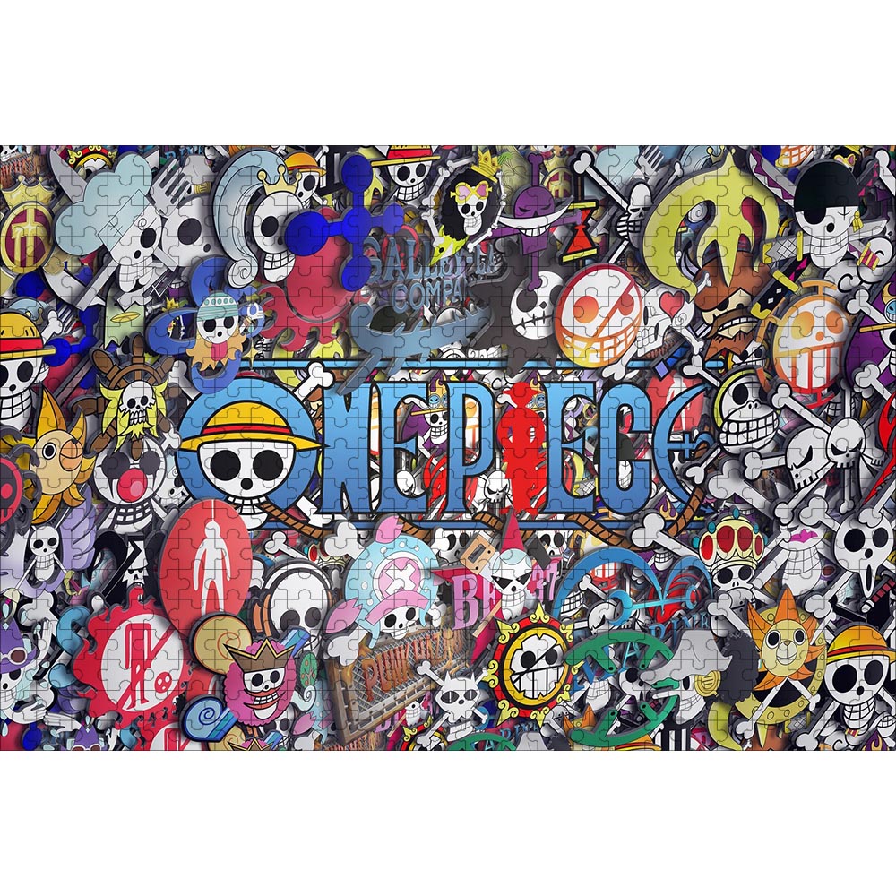 ワンピース パズル 海賊旗 500ピース 38×52cm | ジグソーパズル通販