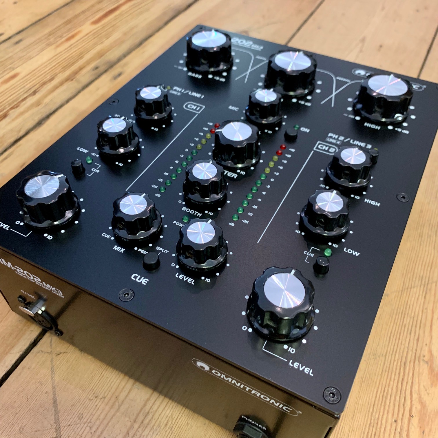 Omnitronic TRM-202 MK3 rotary DJ mixer review | Juno Daily