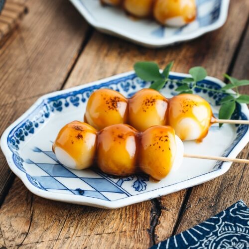 Mitarashi Dango みたらし団子 • Just One Cookbook