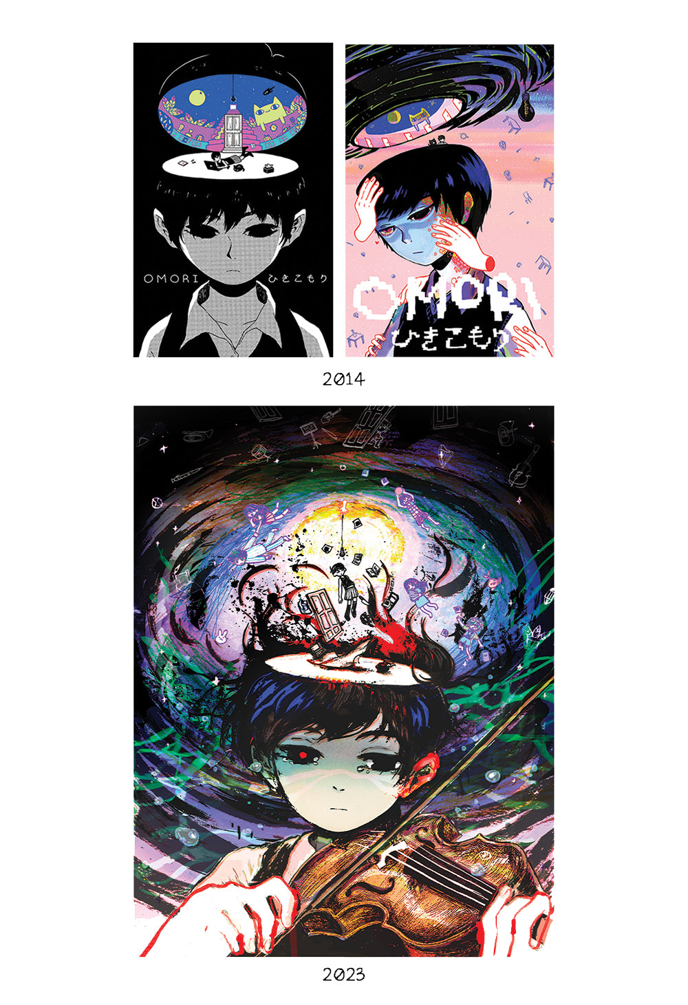 OMORI 3rd Anniversary Print – OMOCAT