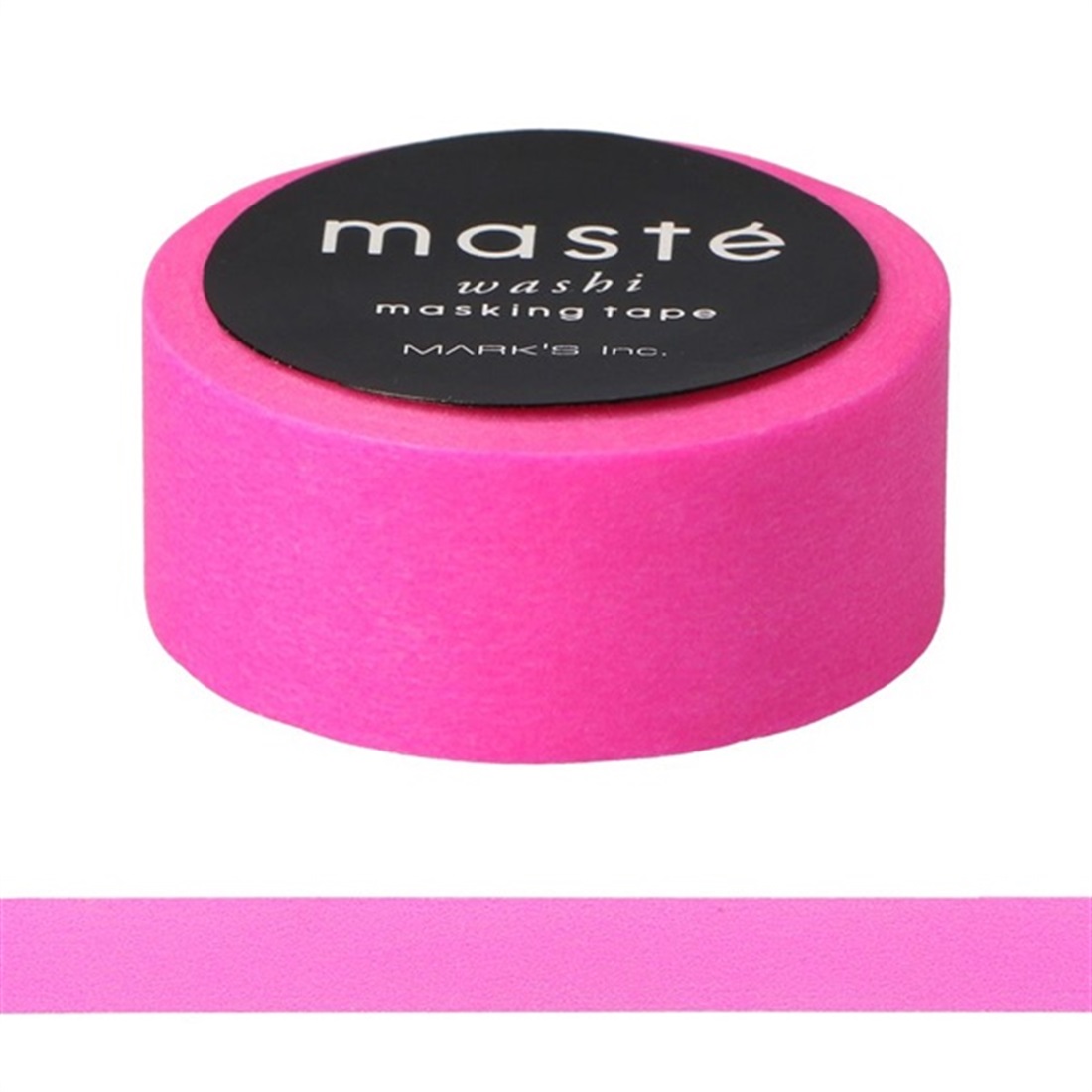 マステ」 マークス マスキングテープ・ベーシック VISIBLE NEON