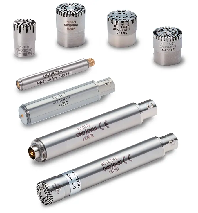 小野測器 - 計測用マイクロホン・プリアンプ MI シリーズ