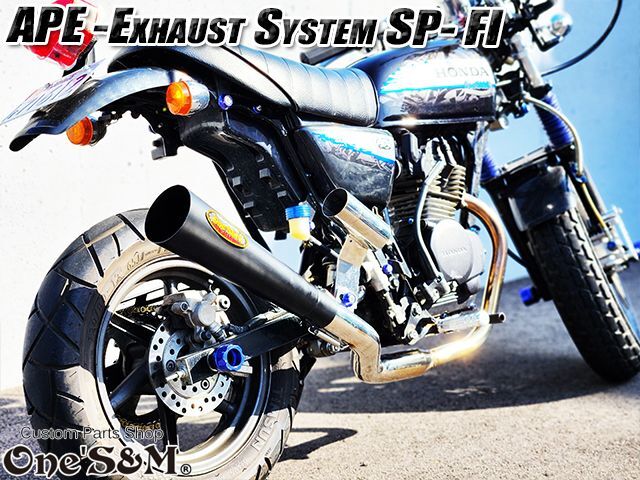 ☆送料込！ APE50Fi エイプ50FI 専用 マフラー フルエキゾースト