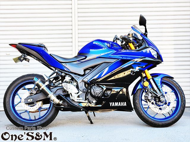 ☆YZF R25 MT25用 ワンズ管 リアルカーボンVer スリップオン