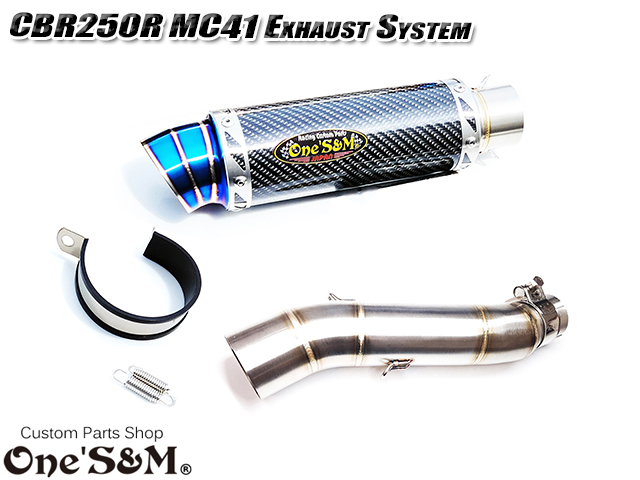 NEW CBR250R MC41用 スリップオン マフラーセット サイレンサー