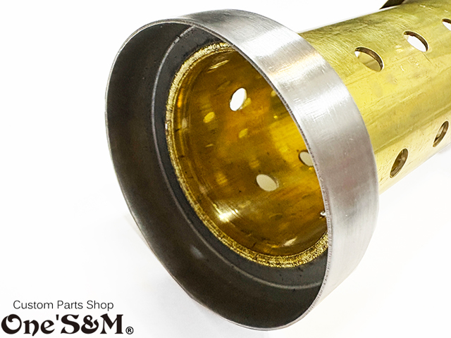 送料込み】 Z音 ゼットオン 真鍮インナー マフラーサイレンサー