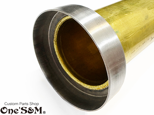 送料込み】 Z音 ゼットオン 真鍮インナー マフラーサイレンサー