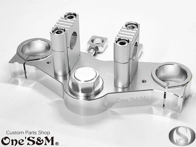 送料込 CBX400F NC07専用 CNC トップブリッジSP ハンドルクランプ