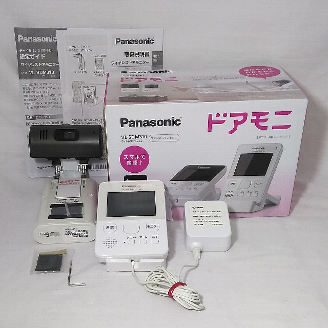 中古＞ワイヤレスドアモニター Panasonic ドアモニ VL-SDM310 中古