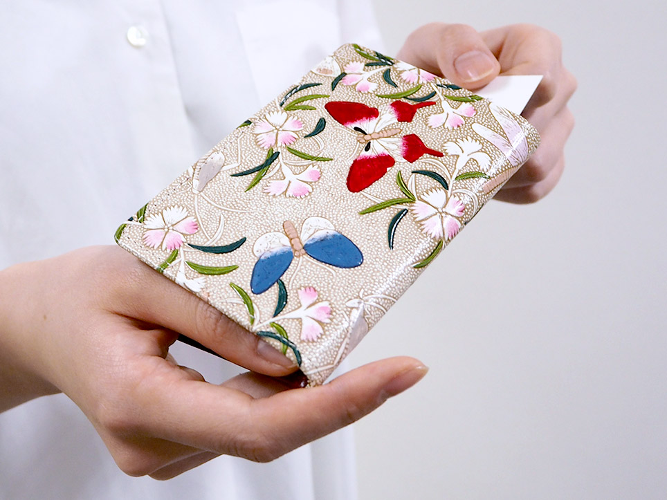 パスカードホルダー文庫屋「大関」