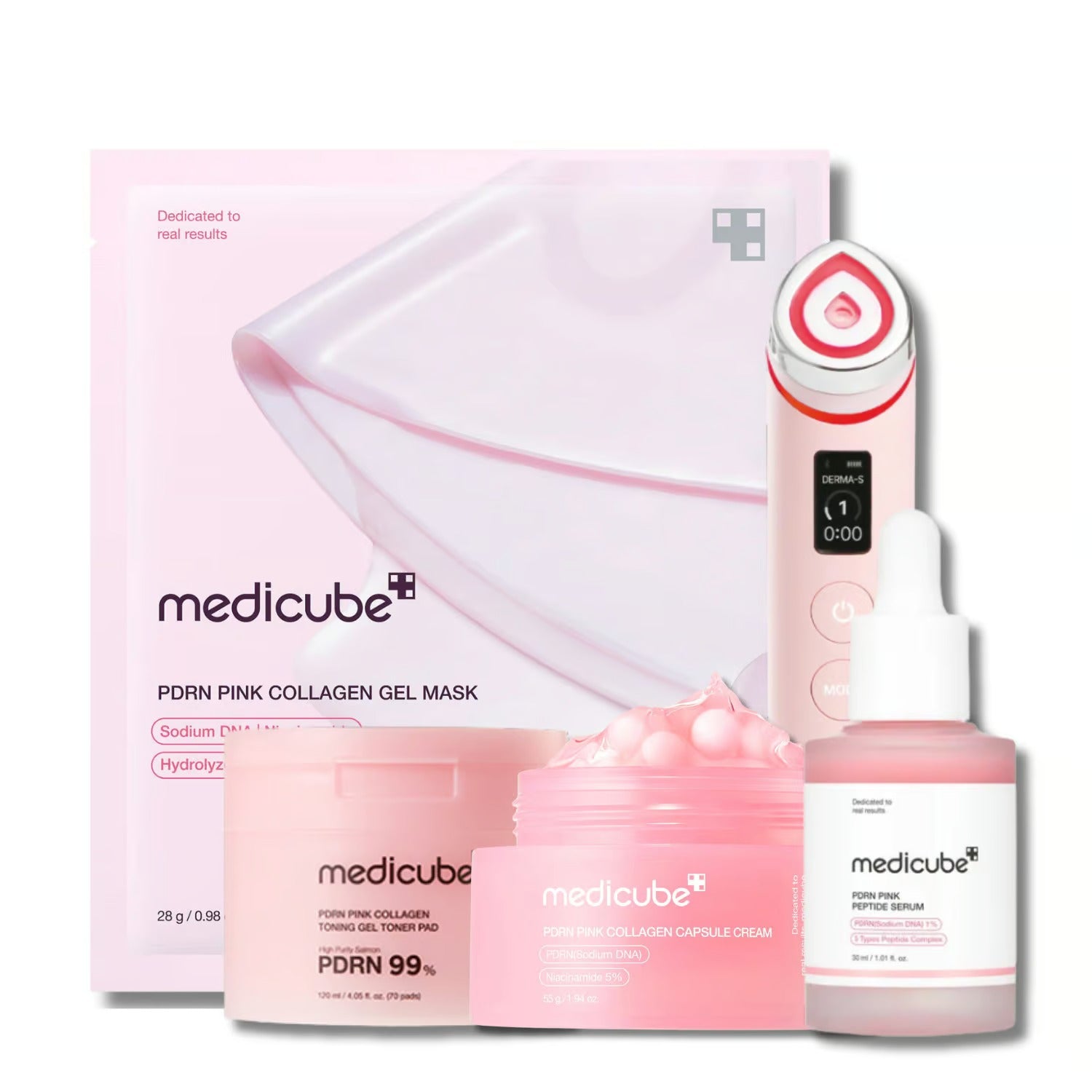 Medicbe PDRN Booster Pink Toning Collagen Set – Official KBeauty