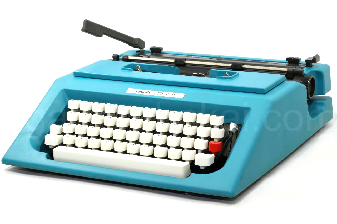 olivetti Lettera 41 中古タイプライター｜タイプライター専門店の尾河商会