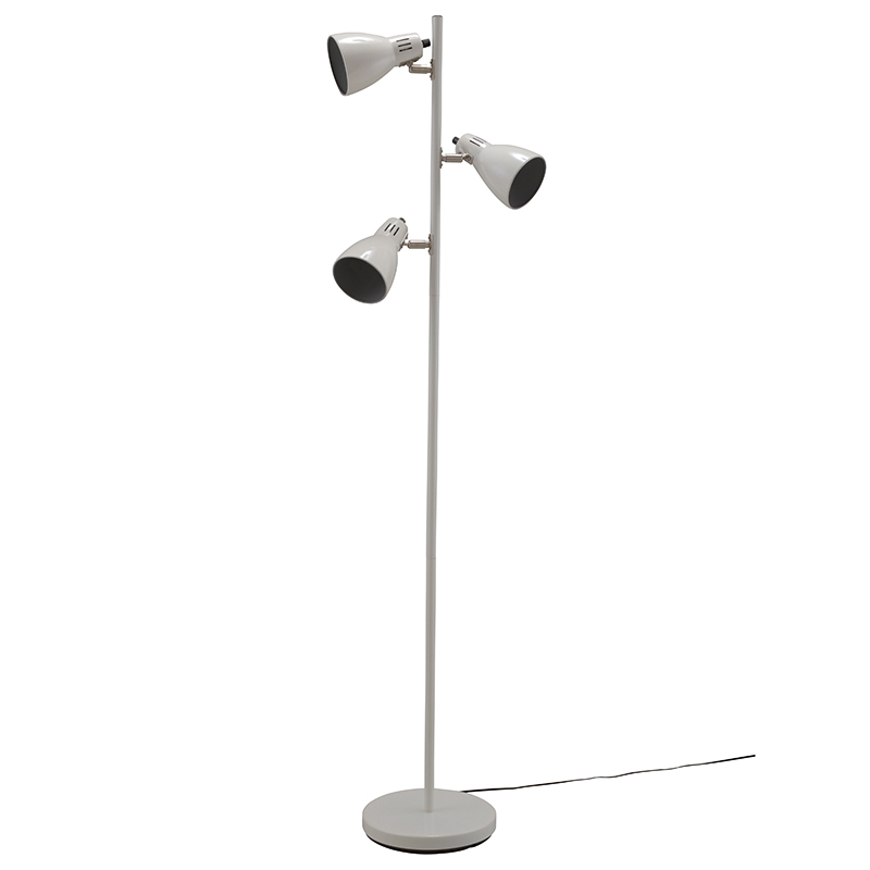 フロアスタンド スチール E26 ホワイト [品番]06-1478｜株式会社オーム電機