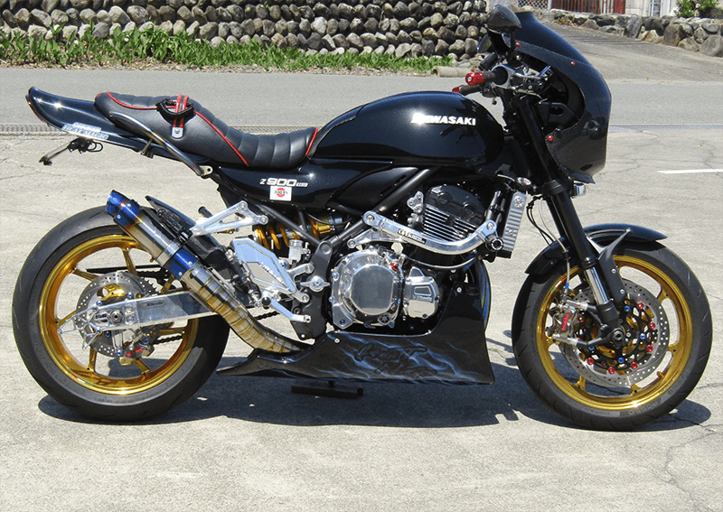 Z900 RS /70W UP TYPE・S300×φ85・輪切溶接φ70・焼色無・フルエキゾースト