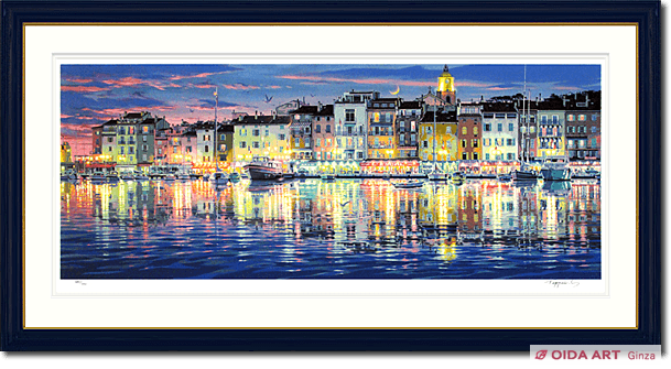 笹倉鉄平 サントロペ | 絵画など美術品の販売と買取 | 東京・銀座 おい