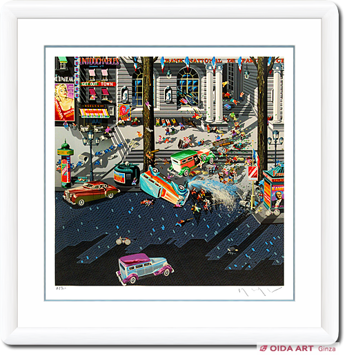 ヒロヤマガタ 泥棒II | 絵画など美術品の販売と買取 | 東京・銀座 おい