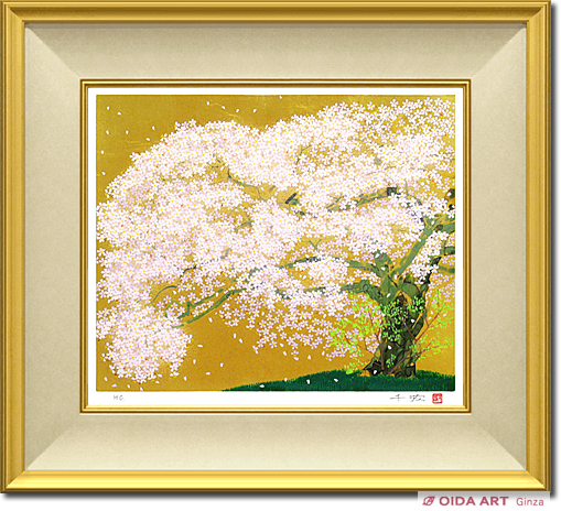 中島千波 南阿蘇観音桜 | 絵画など美術品の販売と買取 | 東京・銀座