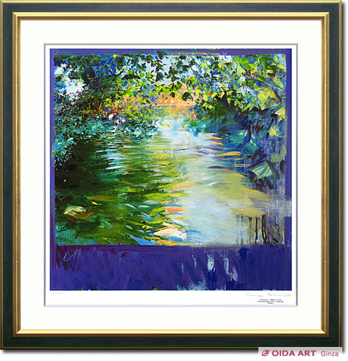 J トレンツリャド 蒼き水面シルクスクリーン