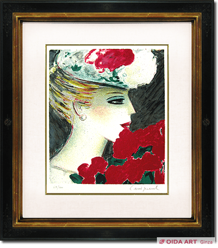 カシニョール バラの花束とプロフィール | 絵画など美術品の販売と買取