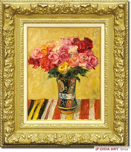 刑部人 ばら（マジョリカ壷） | 絵画など美術品の販売と買取 | 東京