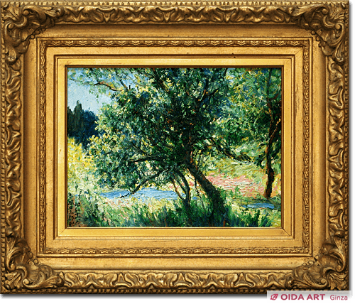 岡田三郎助 風景 | 絵画など美術品の販売と買取 | 東京・銀座 おいだ美術