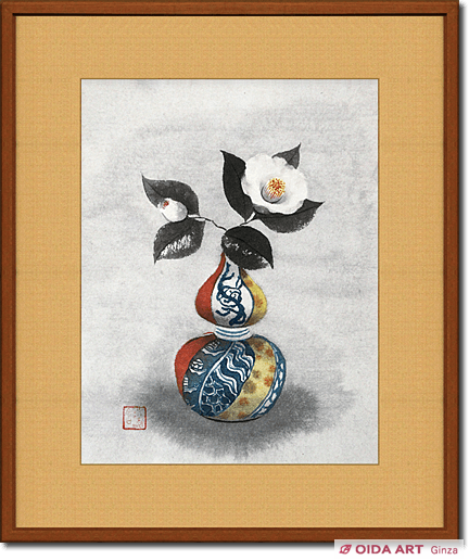 穐月明 椿 | 絵画など美術品の販売と買取 | 東京・銀座 おいだ美術