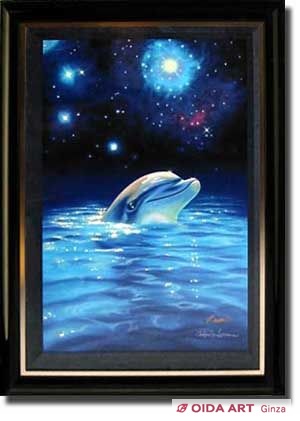 真作 ラッセン（Lassen） 【エスケープ】 手彩色ラッセングラフ 直筆