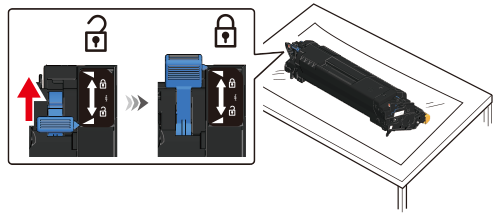 イメージドラムとトナーカートリッジを交換する | OKI
