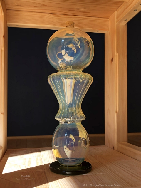 sendup 多色装飾ガラスオブジェ センドアップ お香立て 【公式通販】