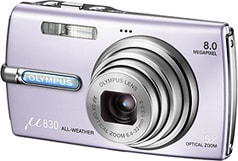 オリンパス ニュースリリース： 浅田姉妹のお気に入りカラー・「μ830