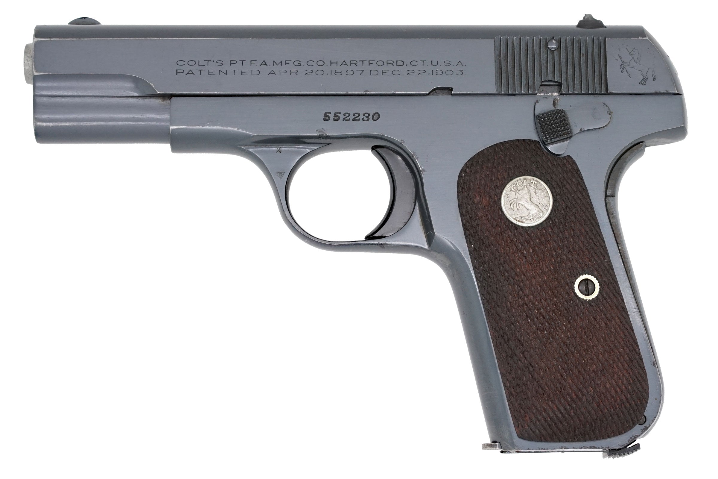 Colt 1903 Pocket Hammerless 32ACP SN:552230 MFG:1941 Dutch