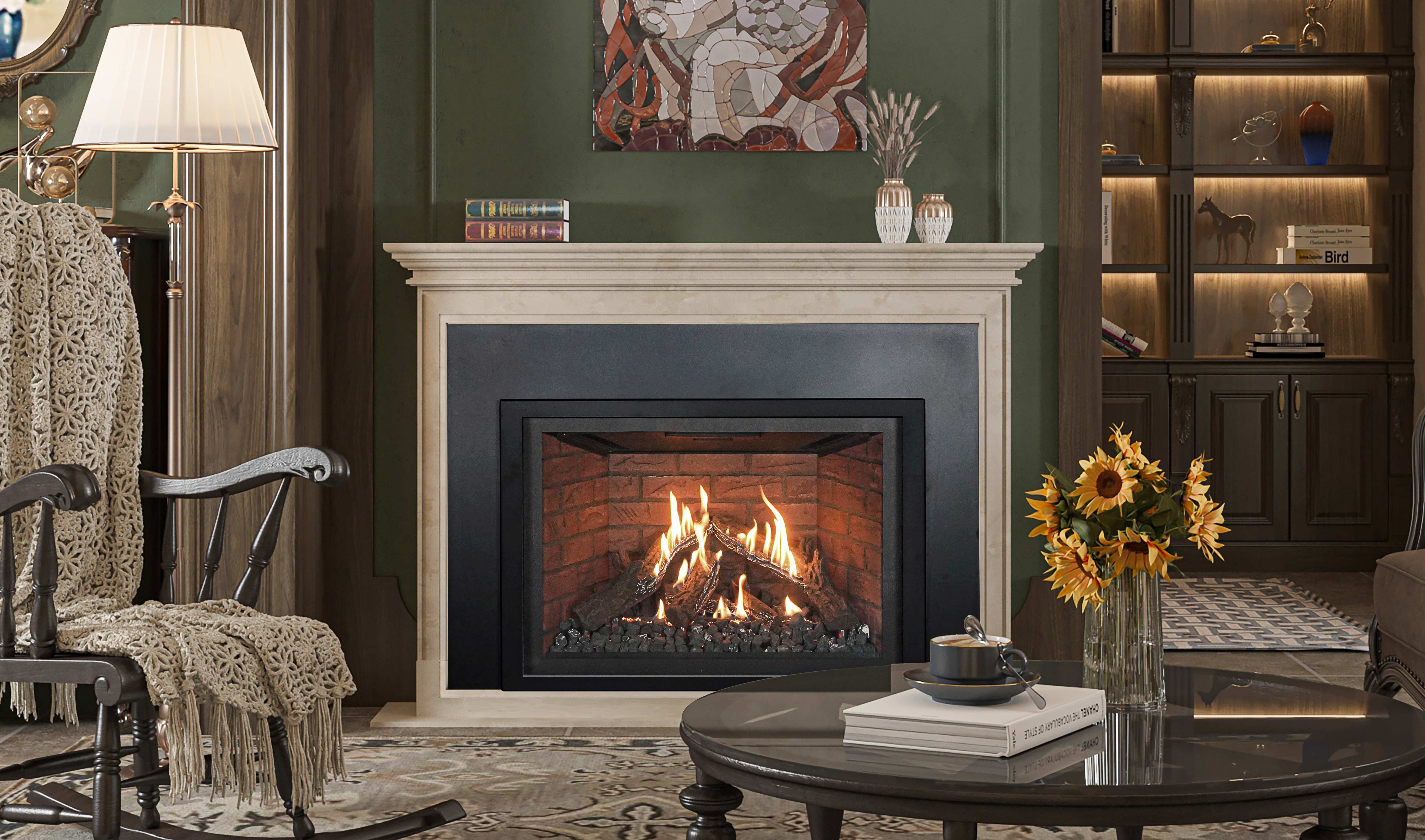 Modern Luxury Fireplaces by Ortal | Direct Vent Gas