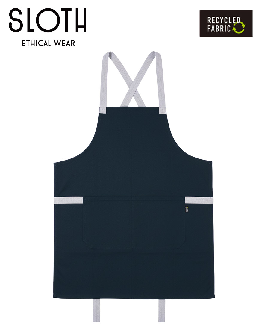 スタイリッシュスタンダードエプロン(SLOTH)｜無地エプロン最安級業務