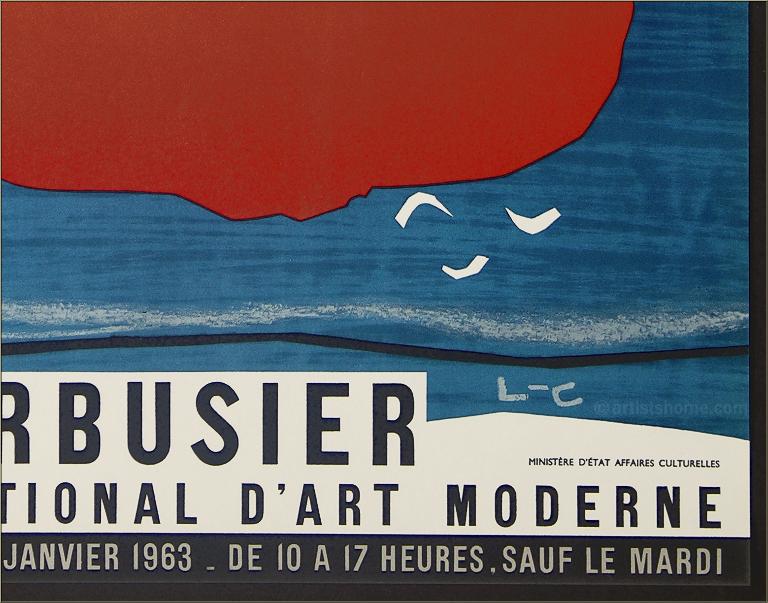 Le Corbusier: Musée National d'Art Moderne 1962, Lithograph