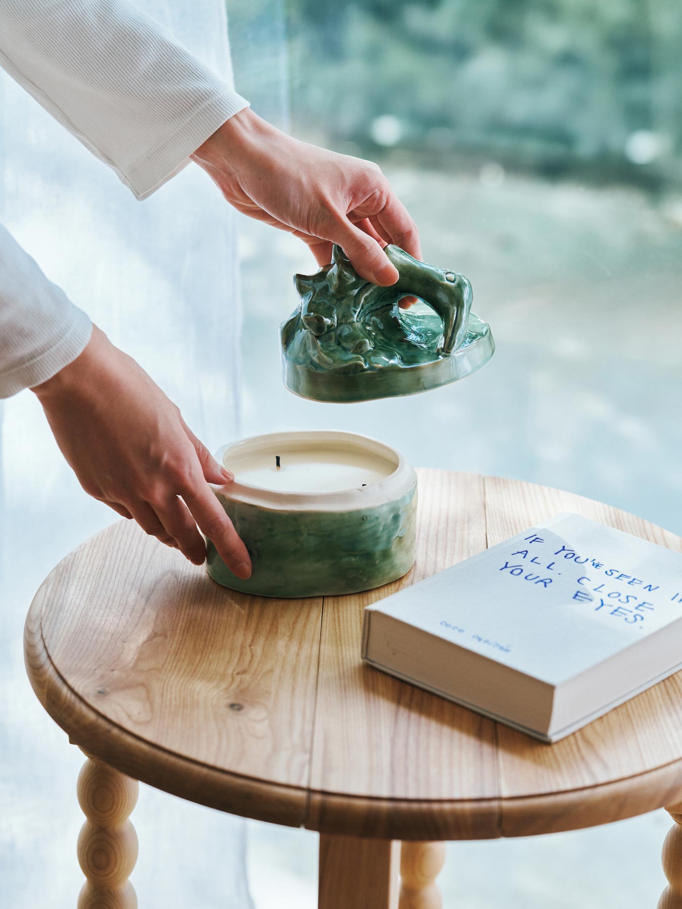 SERAX センティッドキャンドル GREEN SONATA｜インセンス・キャンドル